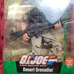 G.I. Joe Desert Grenadier 12″ Action Figure Soldier A Real American Hero NEW