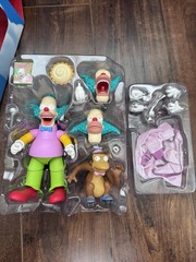 Super7 Simpsons Krusty The Clown Ultimates Figure Complete Used w/ Box