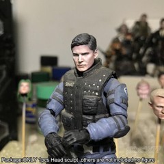 Premium 1/18 Supernatural Dean Winchester Head Sculpt Man Head For 3.75″ Figure