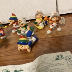 VTG The Rainbow People PVC Figurines Lot 10