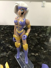 Nira X Manga Force Purple Cyber Skin Suit Variant 1999 Skybolt 6” Fig Bill Maus