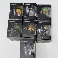 Mini Tubbz Cosplay Duck Universal Monsters Set Of 7, Mummy, Dracula, Wolfman Etc