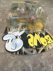 Jeff Smith’s Bone Thorn 7″ Action Figure w/Map Possum 1999 Vintage ReSaurus