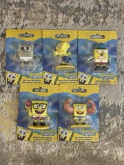 SpongeBob SquarePants Mini Figures Lot of 5 Sealed Just Play Nickelodeon Set