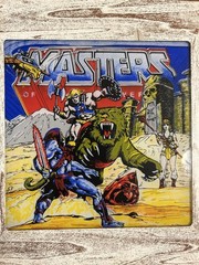 Vintage RARE 1980’s He-Man Roboto Masters of the Universe Carnival Glass Prizes