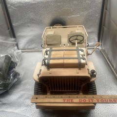 2002 Hasbro 1941 Willys MB Jeep 1:6 Scale 12” Figure Military Vehicle Vintage