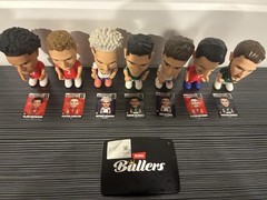 Zuru FIFA Ballers Zuru 5 Surprise Lot of 7 Soccer Figures Loose With Accessories