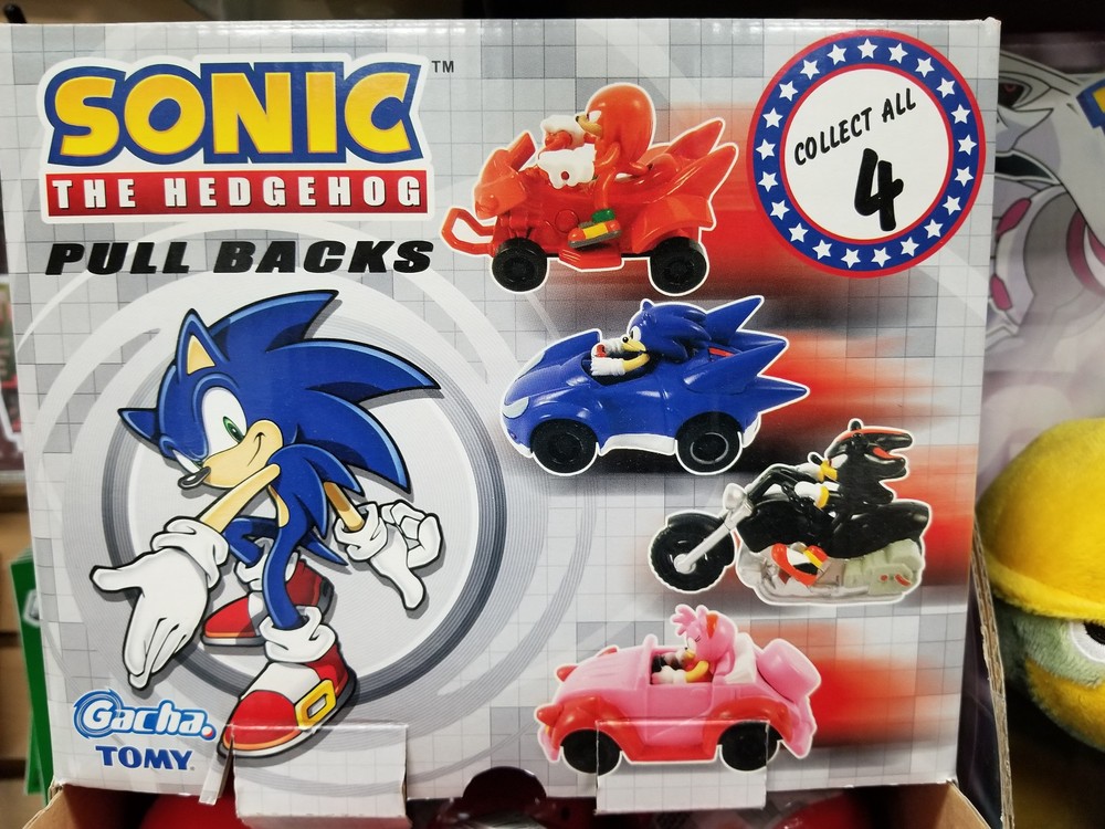 Tomy Collect-a-Balls – Sonic the Hedgehog Pull backs Racers – RANDOM Pack
