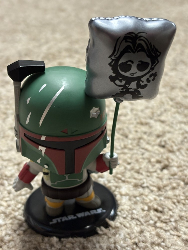 Hot Toys Cosbi Star Wars Bobble Head Balloon Boba Fett New