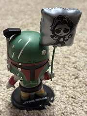 Hot Toys Cosbi Star Wars Bobble Head Balloon Boba Fett New