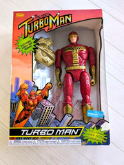Funko Talking Turbo Man Deluxe 13.5″ Figure Jingle All the Way Exclusive NIB