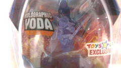 Star Wars Holographic Yoda Action Figure Toys R Us exclusive Non Mint Package
