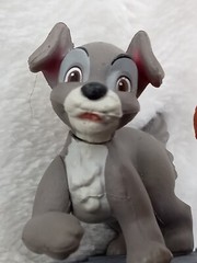 Disney PVC Figure Lady and The Tramp Dog Cake Topper Indonesia 1.5″ Toy Cute