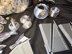 Star Wars 1/32 Scale Tie Defender W Cockpit Model Kit Custom 3d Includes Stand