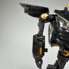 Hello Carbot Hyundai Grandeur HG Hawk Black Edition 1/23 Transforming Robot Toy
