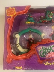 Vtg Dr. Seuss How the Grinch Stole Christmas Whoville Playset New in box!
