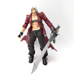 Revoltech Yamaguchi No.003 Dante Devil May Cry 3 Kaiyodo 2006 Figure Sold as-is.