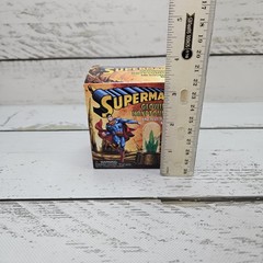 DC Comics Superman Light Up Kryptonite Display And Illustrated Book 3″ 2013 Read