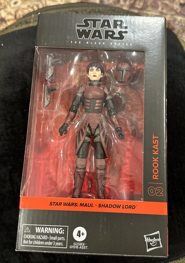 Star Wars Black Series Rook Kast (Maul Shadow Lord) 02 – New 6 Inch In Hand