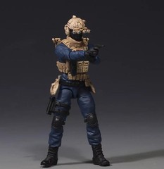 Pre-sale Premium Painted 1/18 3.75″ Male Soldier Action Figure Toy Xmas Gift