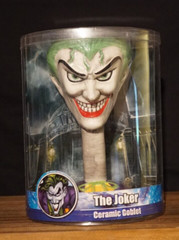 DC COMICS The Joker Ceramic Goblet Wine Drinking Glass Monogram International