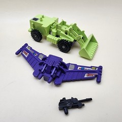 TRANSFORMERS G1 (1985) CONSTRUCTICONS Bonecrusher Scavenger Mixmaster Scrapper