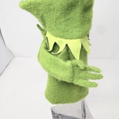 Vintage 1978 Fisher Price Jim Henson Muppets Kermit The Frog Hand Puppet