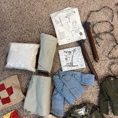 Huge Lot Of Vintage Hasbro 12in G.I. Joe, 21st Century Soldier Accessories