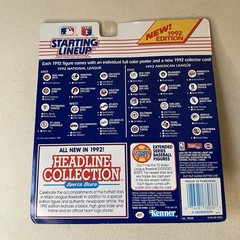 Lot of 7 Kenner Starting Lineup 1992 Baseball MLB Figures NIB Ken Griffey Jr