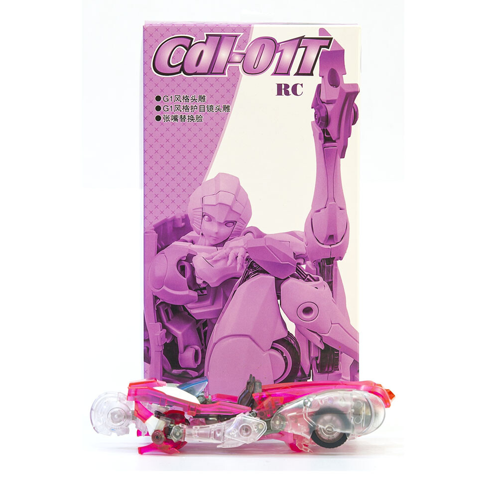 CDL CDL-00 RC Arcee with Upgrade Kit Transparent MP Scale Action Figure in stock