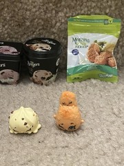 Shopkins Real Littles Frozen Food Lot Moose Toys Set Of 6 Mini Figures Ice Cream