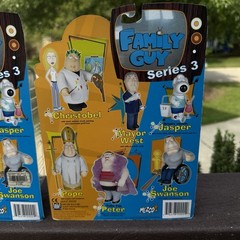 VTG Family Guy Jasper Brian’s Cousin Series 3 Pink & Blue Variants 2005 Mezco x2