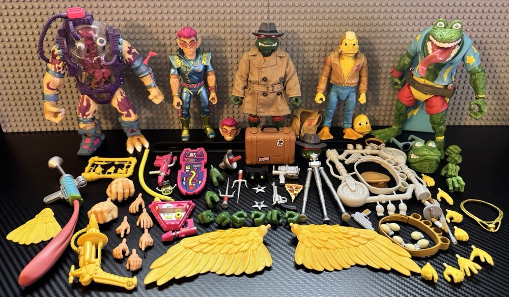 Super7 Teenage Mutant Ninja Turtles Ultimates Genghis Frog, Ace Duck & More