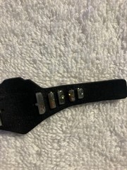 Mattel WWE United States Championship Champion Title Belt Black Strap WORN PAINT