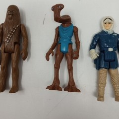 Lot Of 10 Vintage Kenner Star Wars Action Figures Lando, Han, Chewbacca, & More