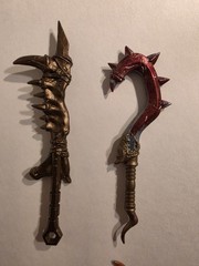 Harvinger Studios Savage Crucible Weapons LOT Huntsman Pack & Other Accessories