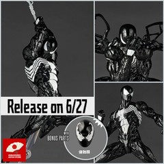 【Releases June 26】Revoltech AY Symbiote Spider-Man Black Ver w/Bonus Parts JP
