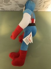 Marvel Captain American Plush Used Without Blanket And Shield AS IS