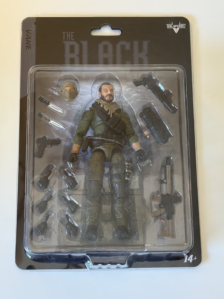 VALAVERSE ACTION FORCEt 1:12 THE BLACK VANE 1st MATE PIRATE 6” FIGURE MOSC COOL!