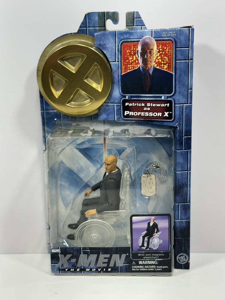 Marvel Entertainment X Men GOLD CHASE Patrick Stewart as Professor Xavier