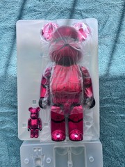 Star Wars: Be@rbrick Sith Trooper Chrome Ver. 100％ & 400 (New – Please Read)