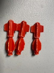 Cobra Wolf Vintage Hasbro G.I. GI Joe ARAH Part 1987 Missile Lot