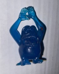Vintage 1980s Ghostbusters Slimer Action Figure Blue Toy Columbia Kenner