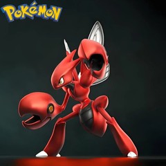 9cm Pokemon Scizor Anime Figure PVC Action Toy Collectible Desktop Gift for Kids