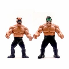 Zombie Sailor Toys Wrestling’s Heels & Faces Road Warriors Hawk & Animal 2-Pack