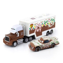 Disney Pixar Cars Chick Hicks Lightning McQueen Mack Hauler Truck & Car Toys New