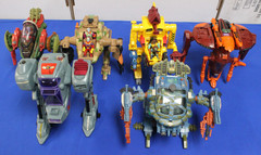 HUGE Playmates 1990s Exo-Squad Lot of 24 E-Frames Vehicles & 32 Action Figures