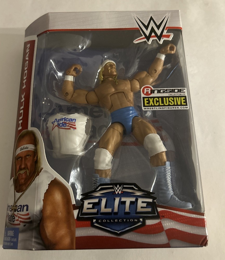 2015 WWE Mattel Elite Series HULK HOGAN American Made Ringside Exclusive Figure