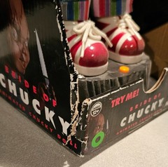 Bride Of Chucky – Chucky Animated Doll Talk Movement Gemmy Figure – New – Works!
