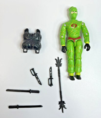 GI Joe Black Major Custom Cobra Figure Lot of 4 100% Complete